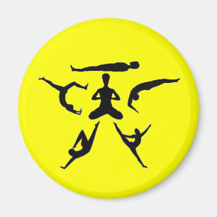 Íman Yoga Pose Magnet