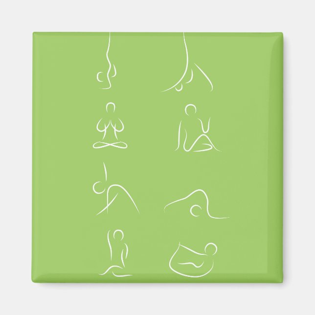 Íman Yoga Poses (Frente)