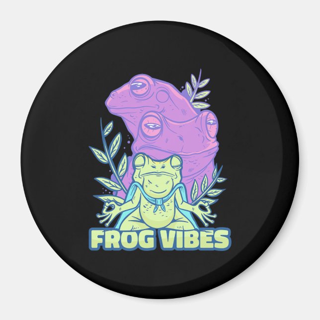 Íman Yoga Sapo Vibes (Frente)