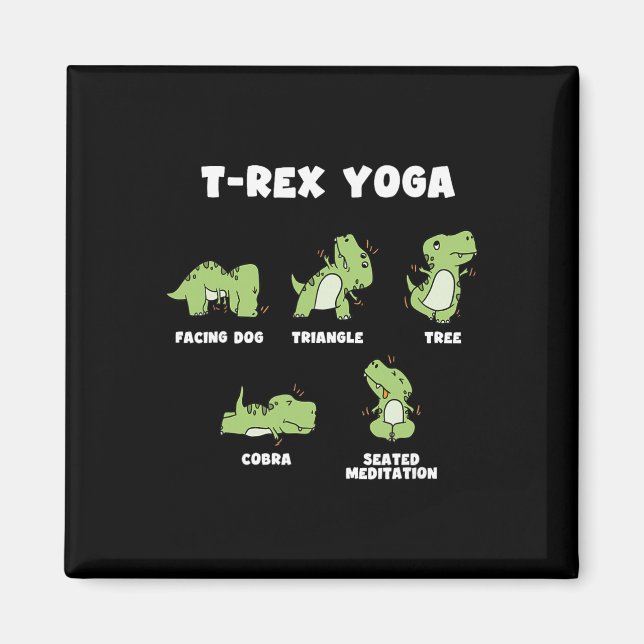Íman Yoga T-rex  (Frente)
