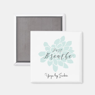 Íman Yoga Verde Breathe White Floral