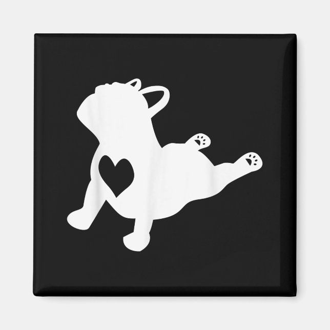 Íman Yoga Yoga Pose Love Heart Gift (Frente)
