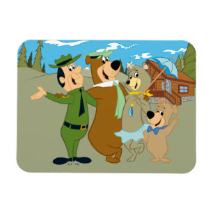 Íman Yogi Bear e Amigos Warm Bem-vindos