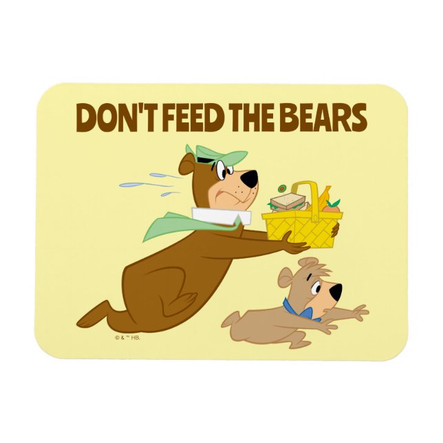 Íman Yogi Bear e Boo Picnic Pânico (Horizontal)