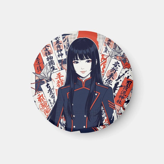 Íman Yokai and protective talismans depicted in a Japan (Frente)