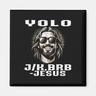 Íman Yolo Jk Brb Jesus Cristãos Páscoa Dia Engraçado Re