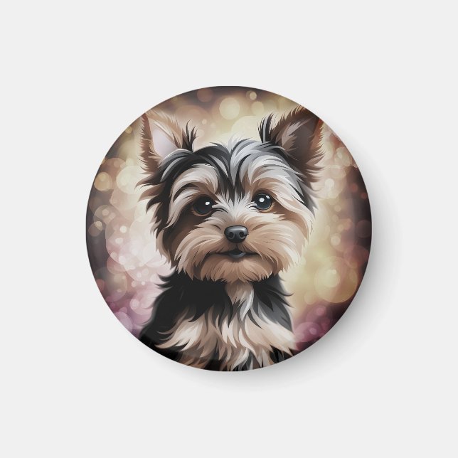 Íman Yorkie, Cachorro, Pet (Frente)