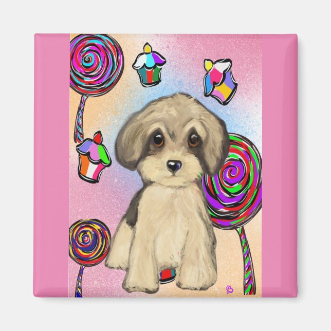 Íman Yorkie Poo (Frente)