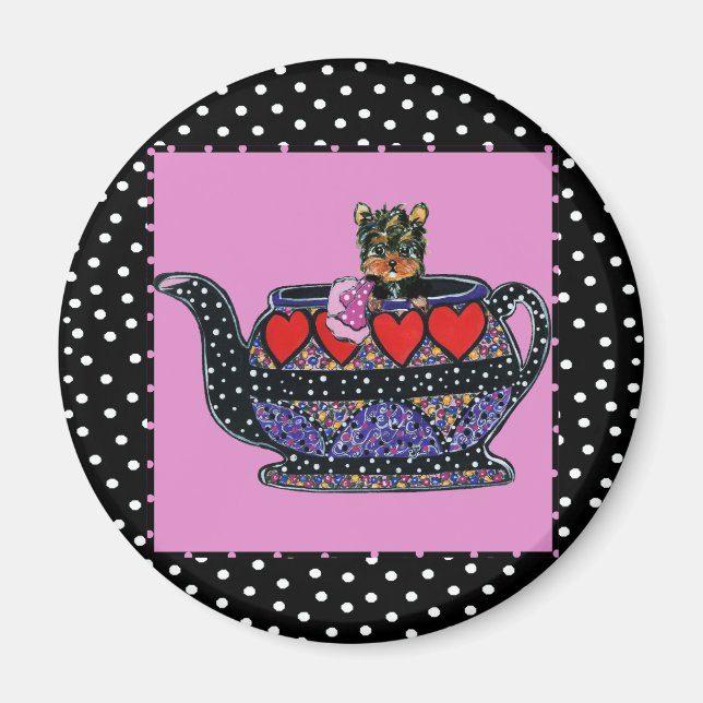 Íman Yorkie Poo (Frente)