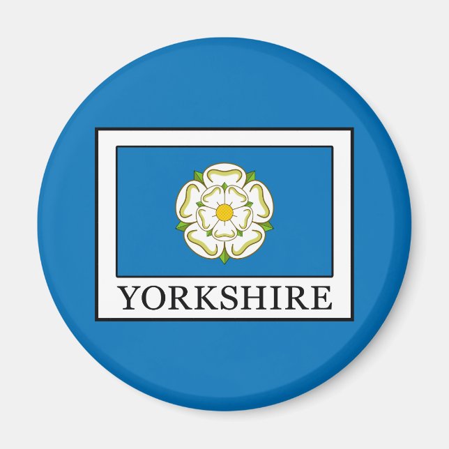 Íman Yorkshire County Inglaterra (Frente)