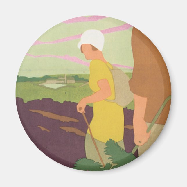 Íman Yorkshire Moors (Frente)