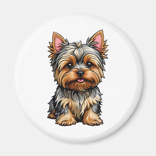 Íman Yorkshire Terrier (Frente)