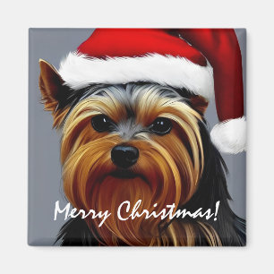 Íman Yorkshire Terrier Christmas