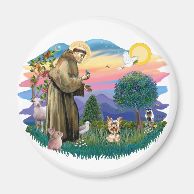 Íman Yorkshire Terrier ( nº 17) (Frente)