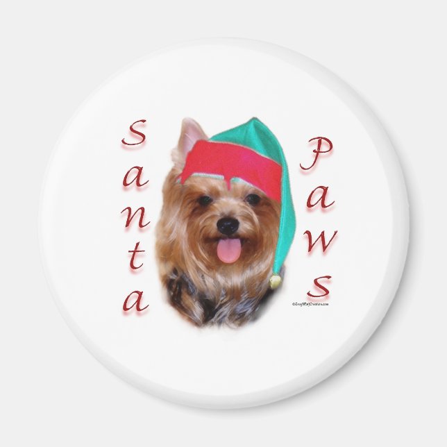 Íman Yorkshire Terrier Papais noeis Paws (Frente)