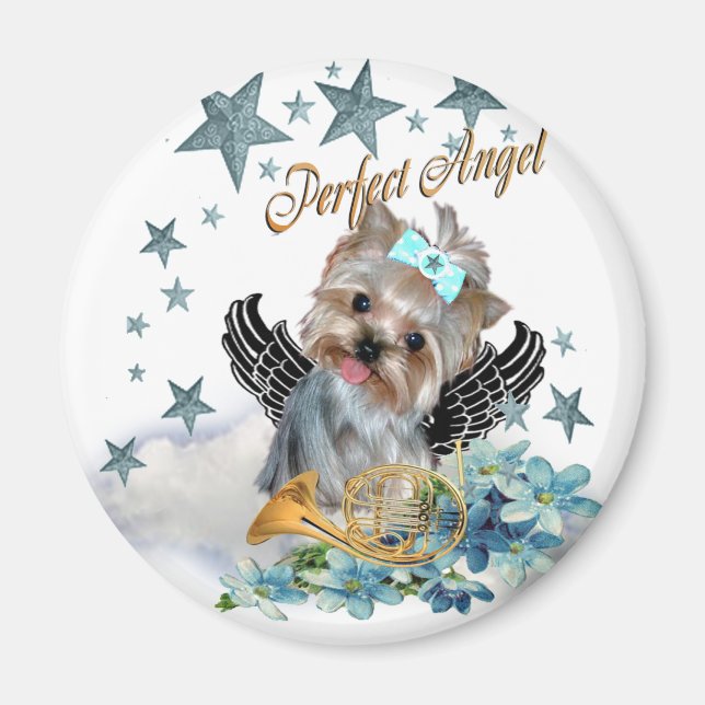 Íman Yorkshire Terrier Perfect Angel (Frente)