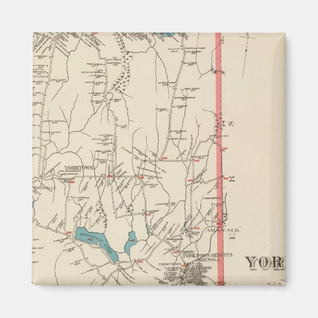 Íman Yorktown NY (Frente)