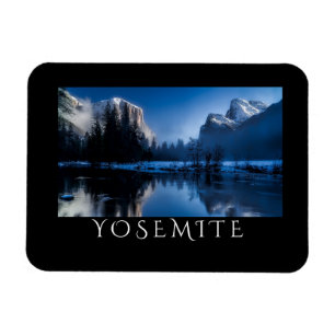 Íman Yosemite cênico no ímã de inverno