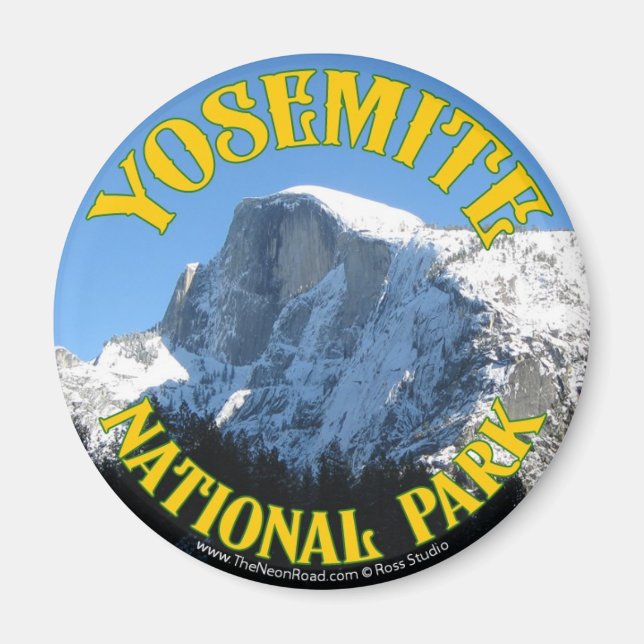 Íman Yosemite Magnet 1 Round (Frente)