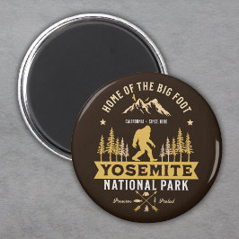 Íman Yosemite National Park Home of the Big Foot