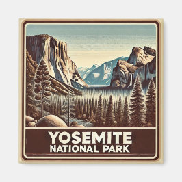 Íman Yosemite National Park Magnet