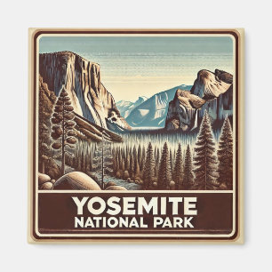 Íman Yosemite National Park Magnet