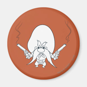 Íman Yosemite Sam Fumando Armas