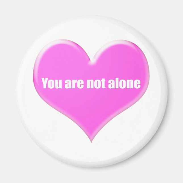 Íman You are not alone. (Frente)