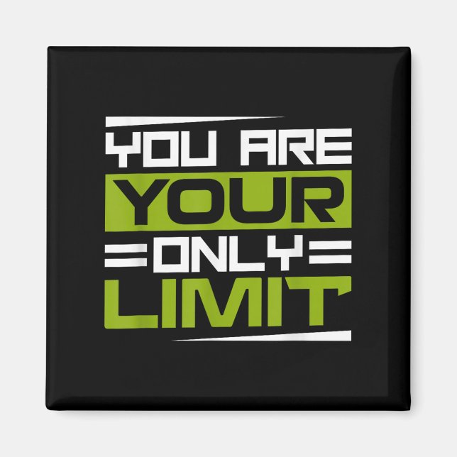 Íman You Are Your Only Limit, Insration And Motivation  (Frente)
