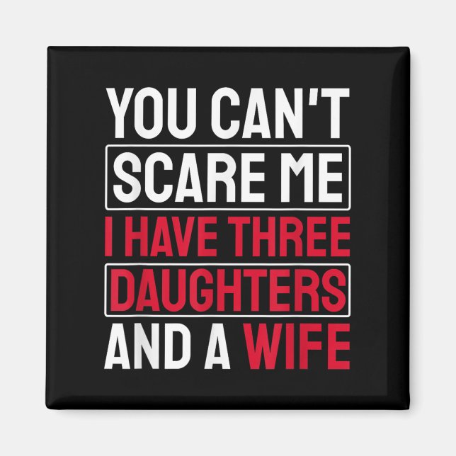 Íman You Can't E Me I Have Three Daughters  (Frente)