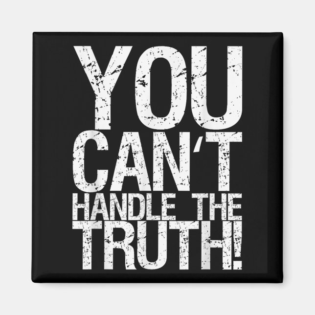 Íman You Can't Handle The Truth!  (Frente)