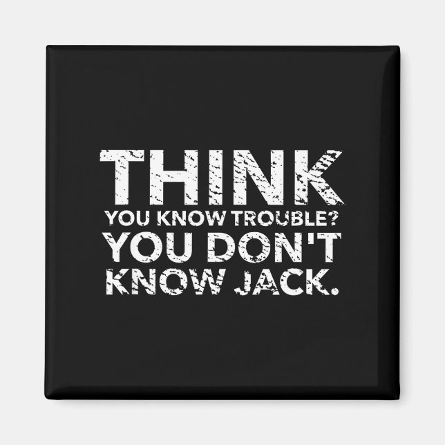 Íman You Don't Know Jack  (Frente)