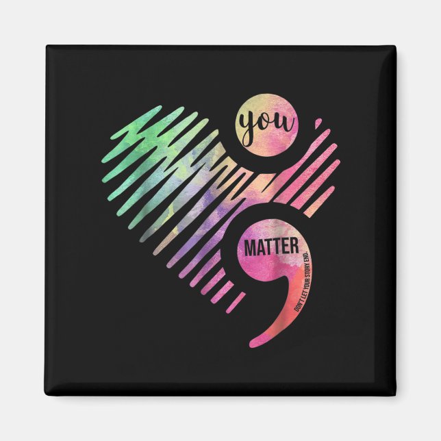 Íman You Don't Let Your Story End Semicolon  (Frente)