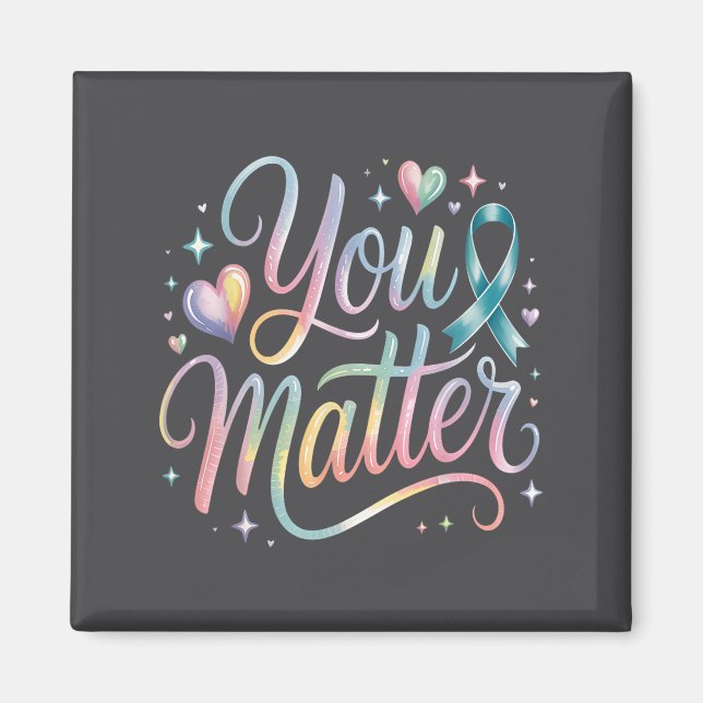 Íman You Suicide Prevention Awareness  (Frente)