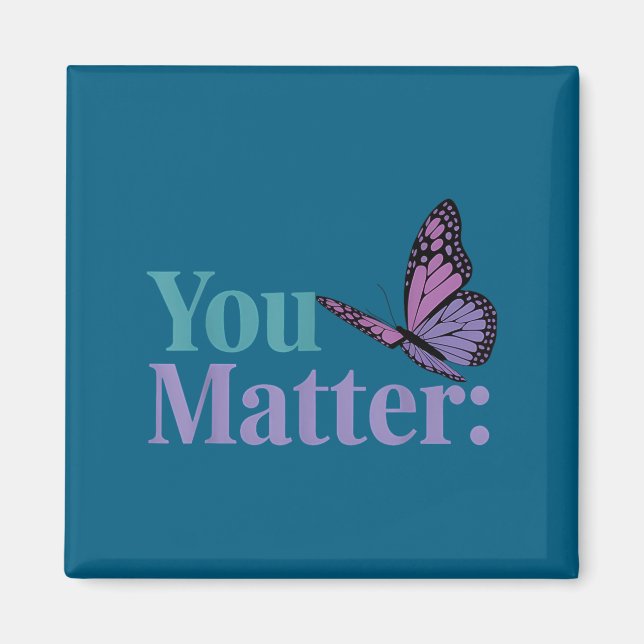 Íman You Suicide Prevention Awareness Mental Health  (Frente)