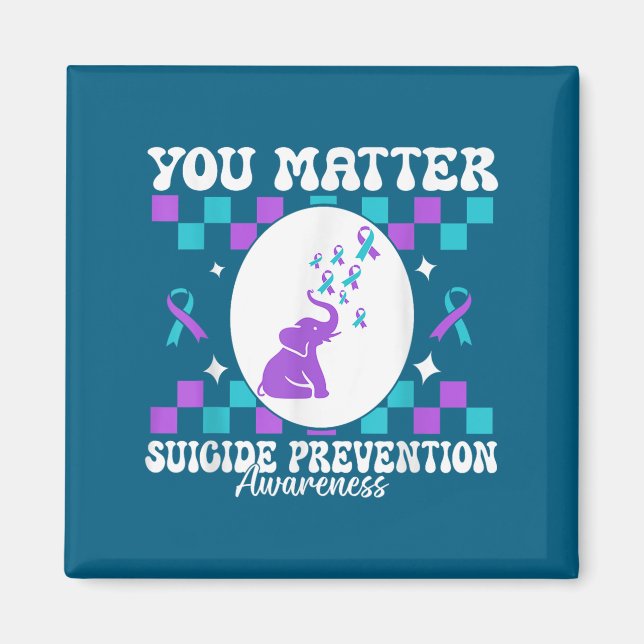 Íman You Suicide Prevention Awareness Women  (Frente)