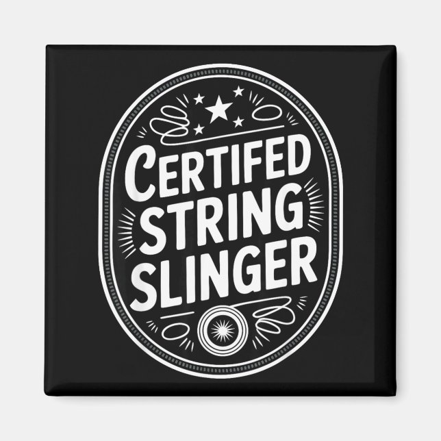 Íman Yoyo Player Vintage Yo-yo  (Frente)