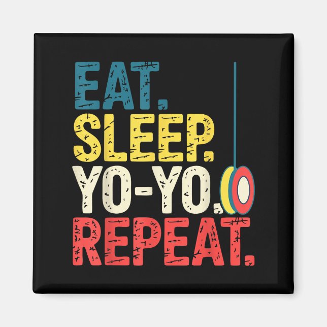 Íman Yoyo Player Yo-yo Enthusiast  (Frente)