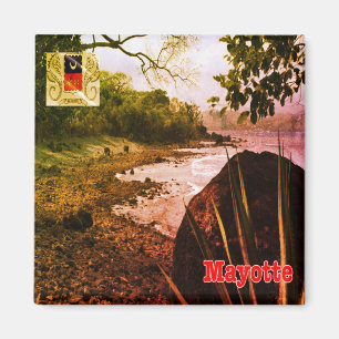 Íman YT - Mayotte - Cenário de praia em Mayotte