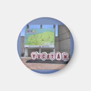 Íman Yucatan - Sinal e Mapa, Imagem do México