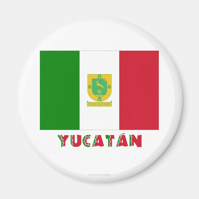 Íman Yucatn Não Oficial Flag (Frente)
