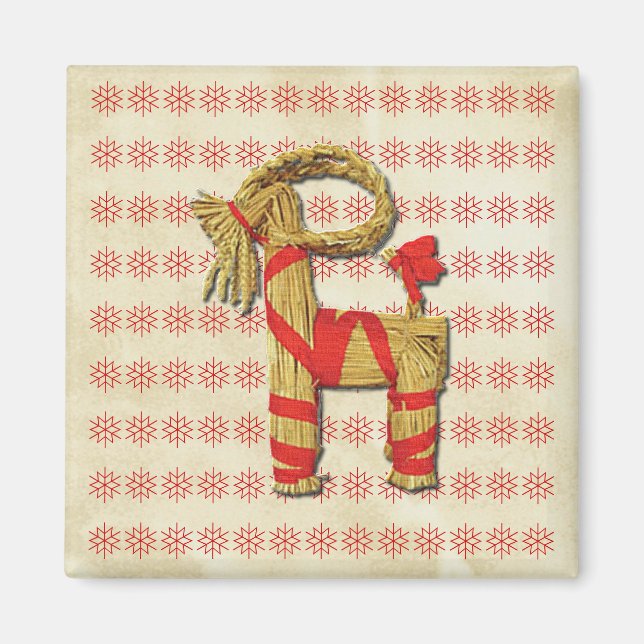 Íman Yule Goat escandinavo (Frente)