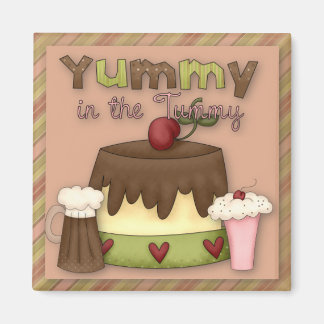 Íman Yummy no Tummy Sweet Treats Magnet