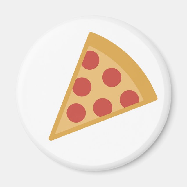 Íman Yummy Pizza Emoji (Frente)