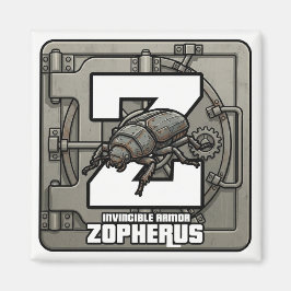 Íman Z is for Zopherus (Ironclad Beetle) –GTA Style ABС