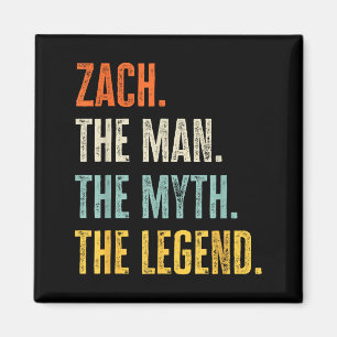 Íman Zach O , Homem Mito Lenda, Nome Engraçado Zach 