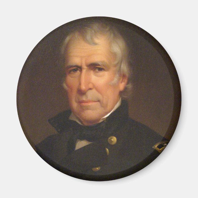 Íman Zachary Taylor 12 (Frente)