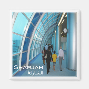 Íman zAE019 SHARJAH AEROPORTO INTERNACIONAL, EAU, Frigo