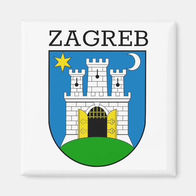 Íman Zagreb Casaco de Armas (Frente)
