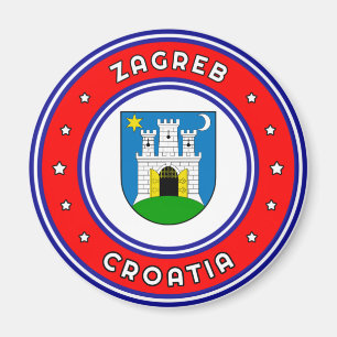 Íman Zagreb Casaco de Armas Croácia